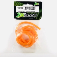 Xceed Silicone Fuel Tubing 1M Orange